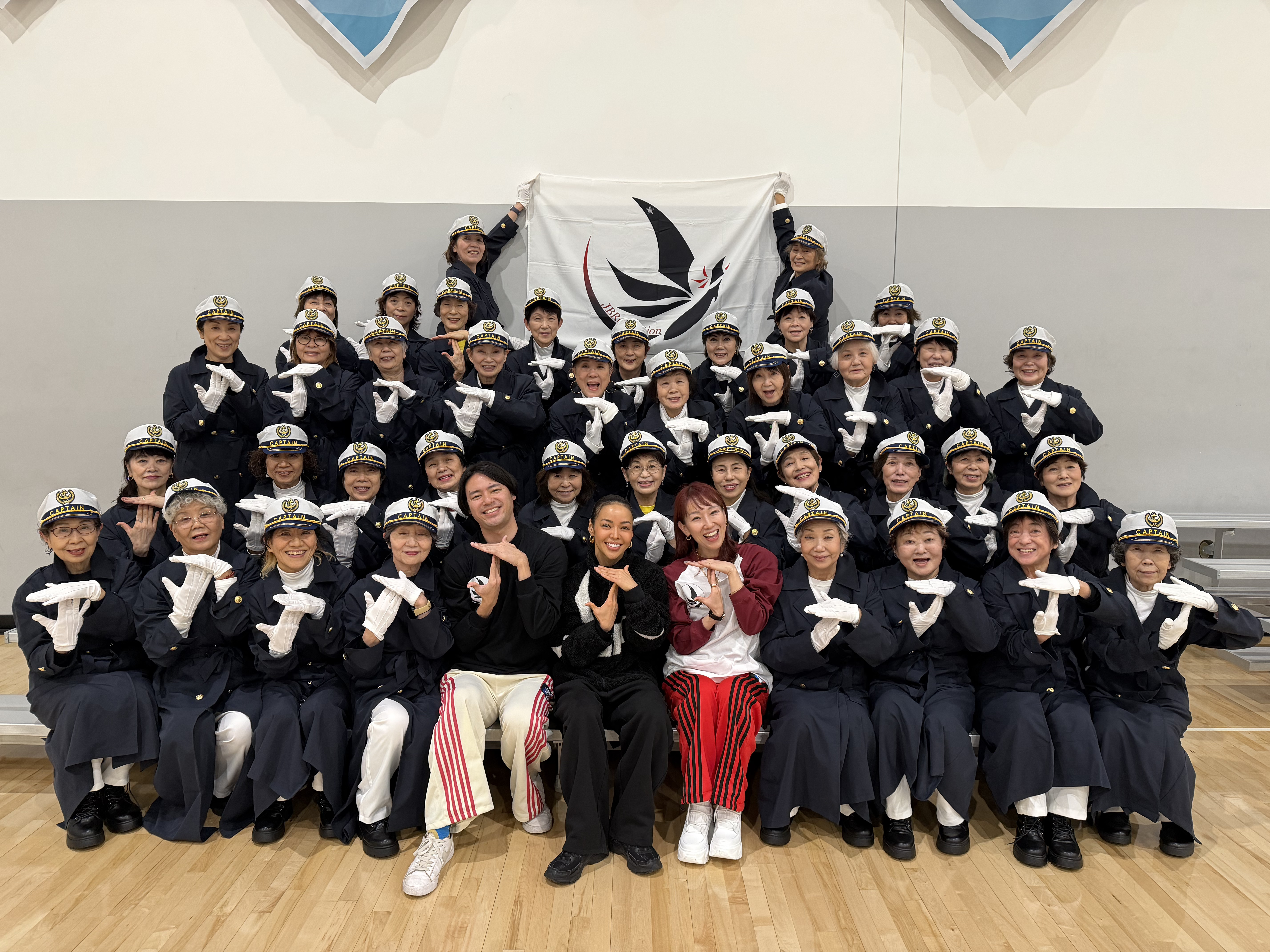 JBRevolutionとMaasa氏の集合写真